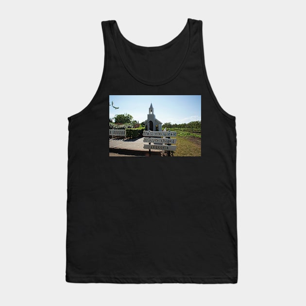 Living Water Wayside Chapel Niagara Tank Top by fantastic-designs